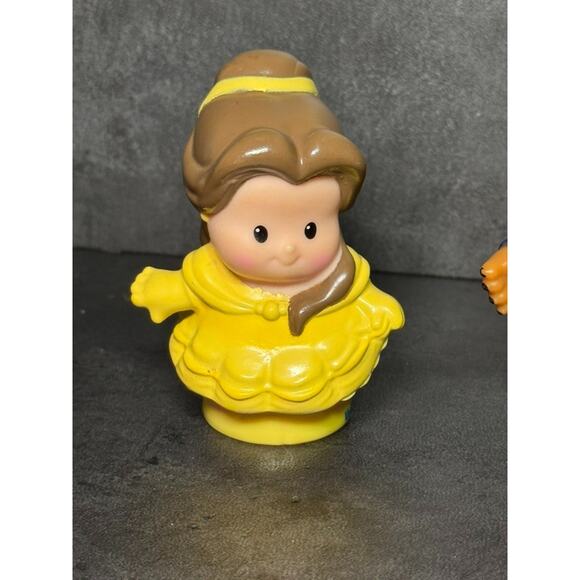 Little People Beauty And The Beast Figures Belle Beast Disney 2012 - Picture 3 of 4